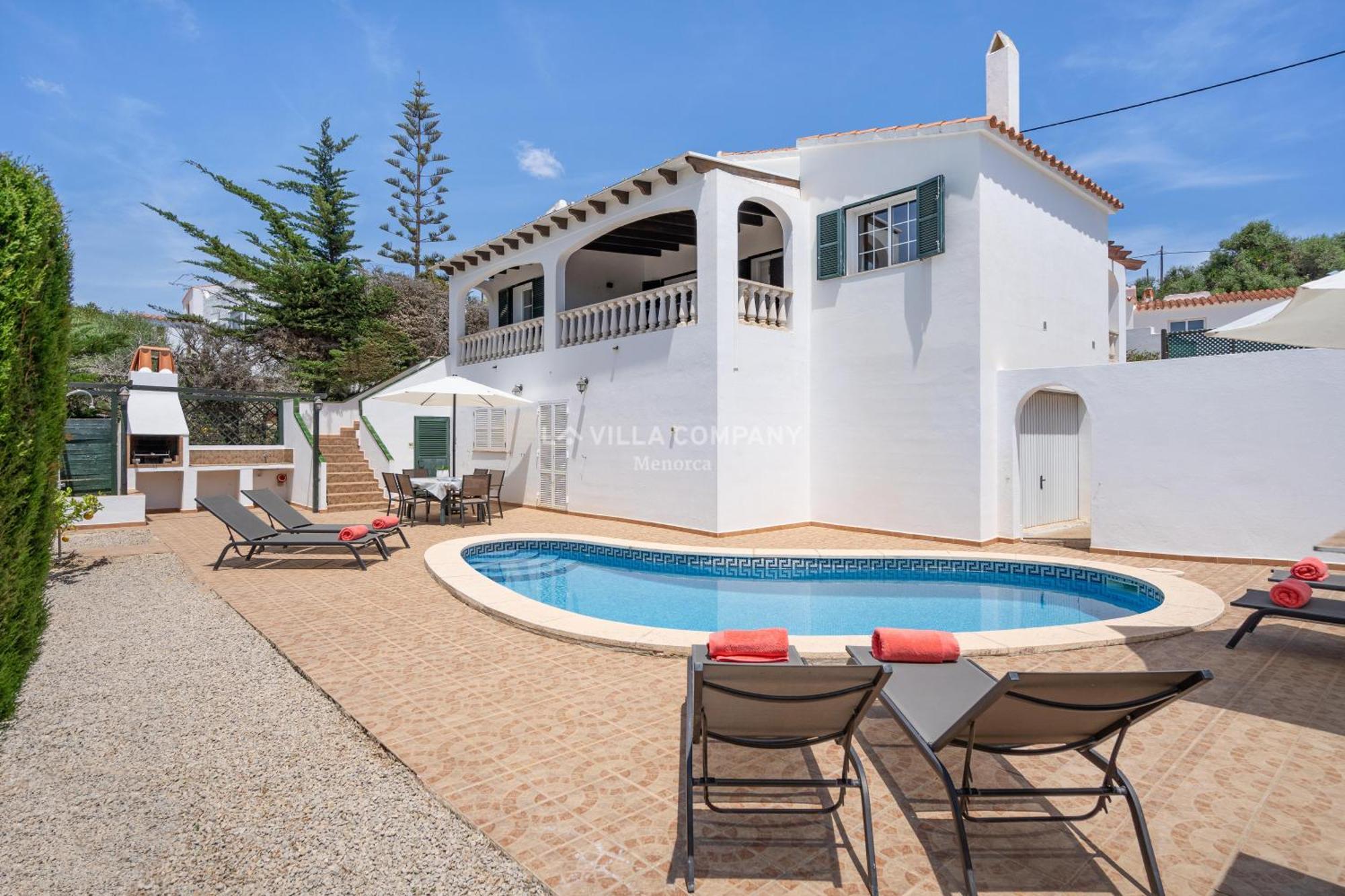 Villa Sylvia Cala En Porter  外观 照片