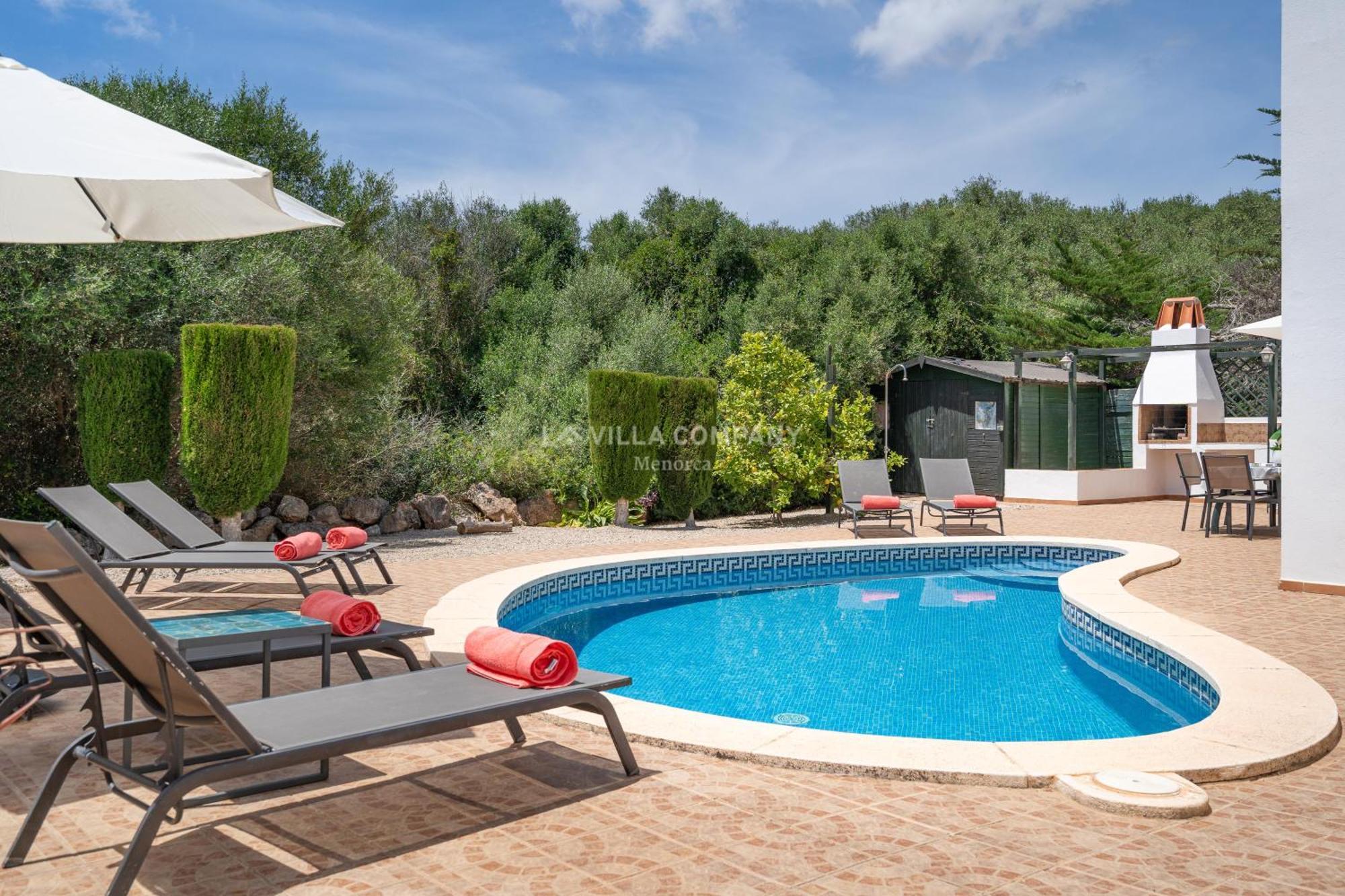 Villa Sylvia Cala En Porter  外观 照片