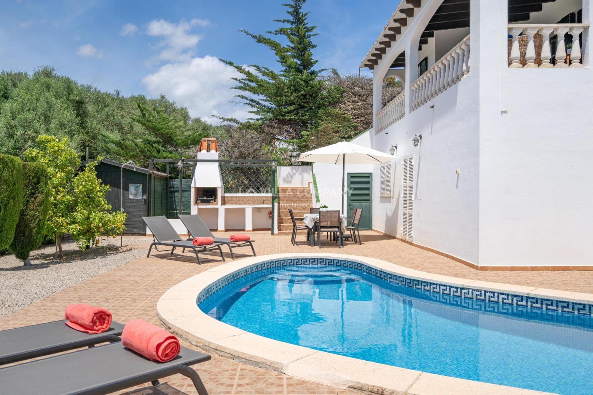 Villa Sylvia Cala En Porter  外观 照片
