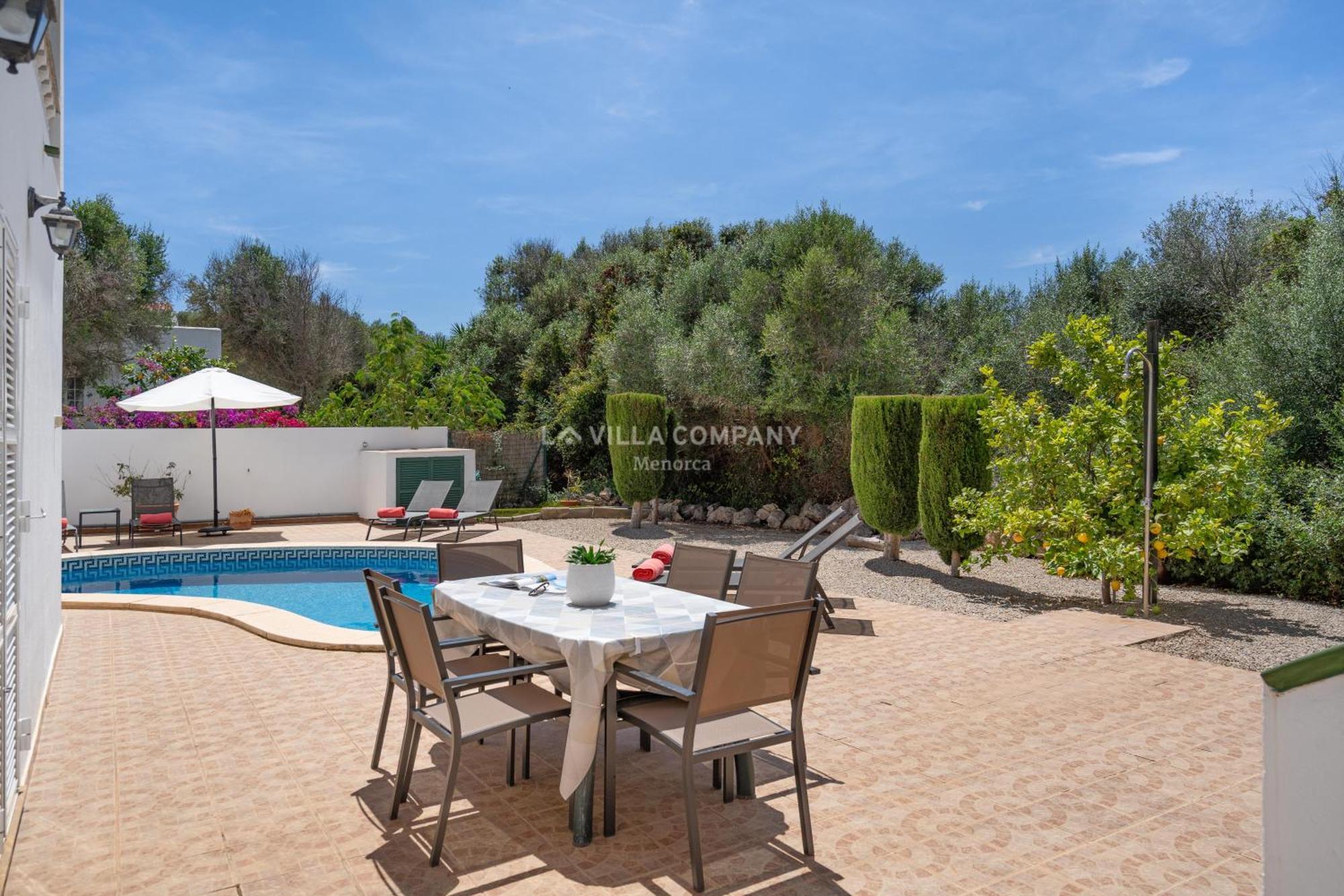 Villa Sylvia Cala En Porter  外观 照片